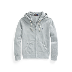 Polo Ralph Lauren - Double-Knit Full-Zip Hoodie - Heater Grey