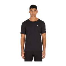 Champion, Top, Herre, Sort, S, Bomuld, Retro Logo T-shirt