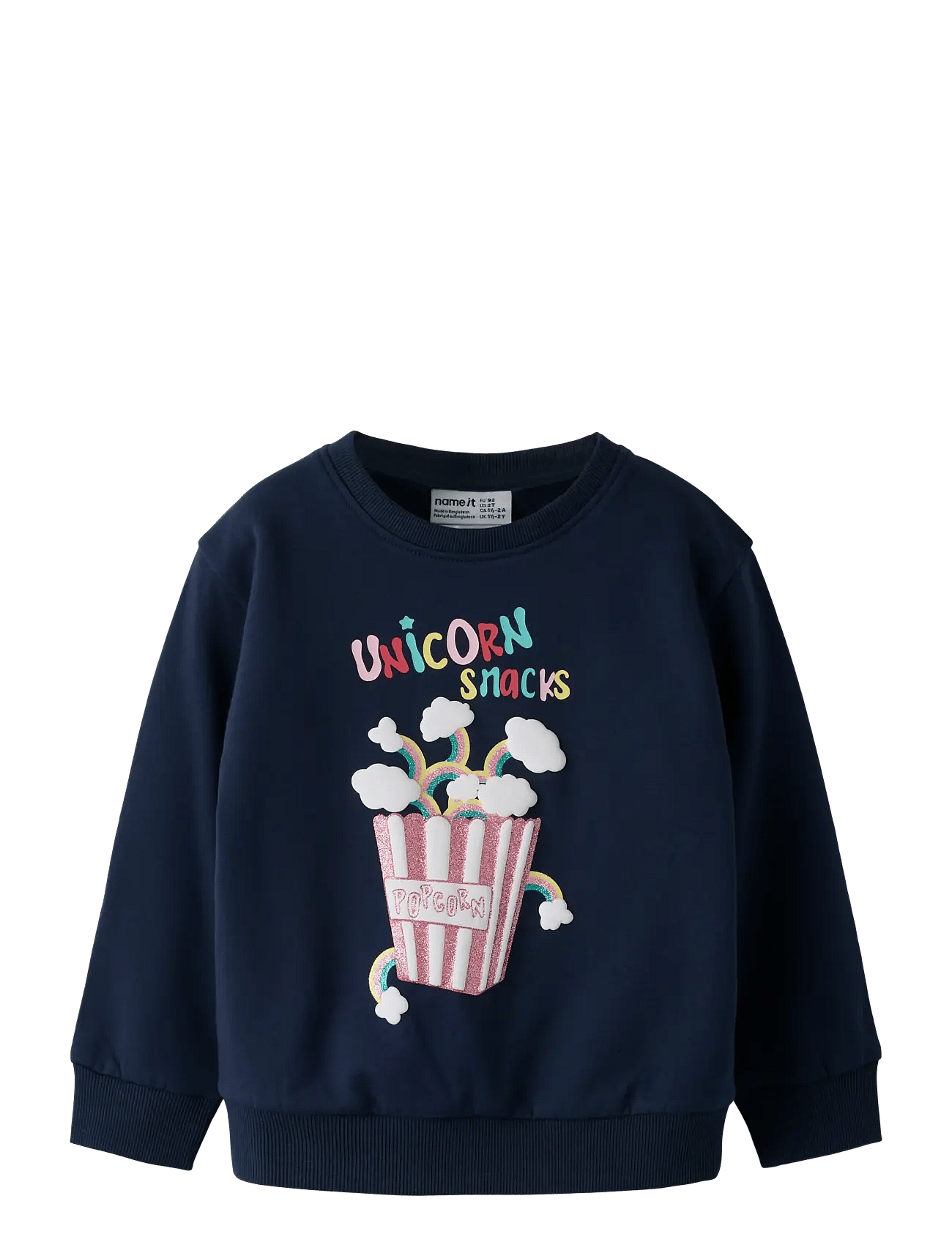 name it Nmfdittie Ls Nreg Swe Bru - Navy - 104