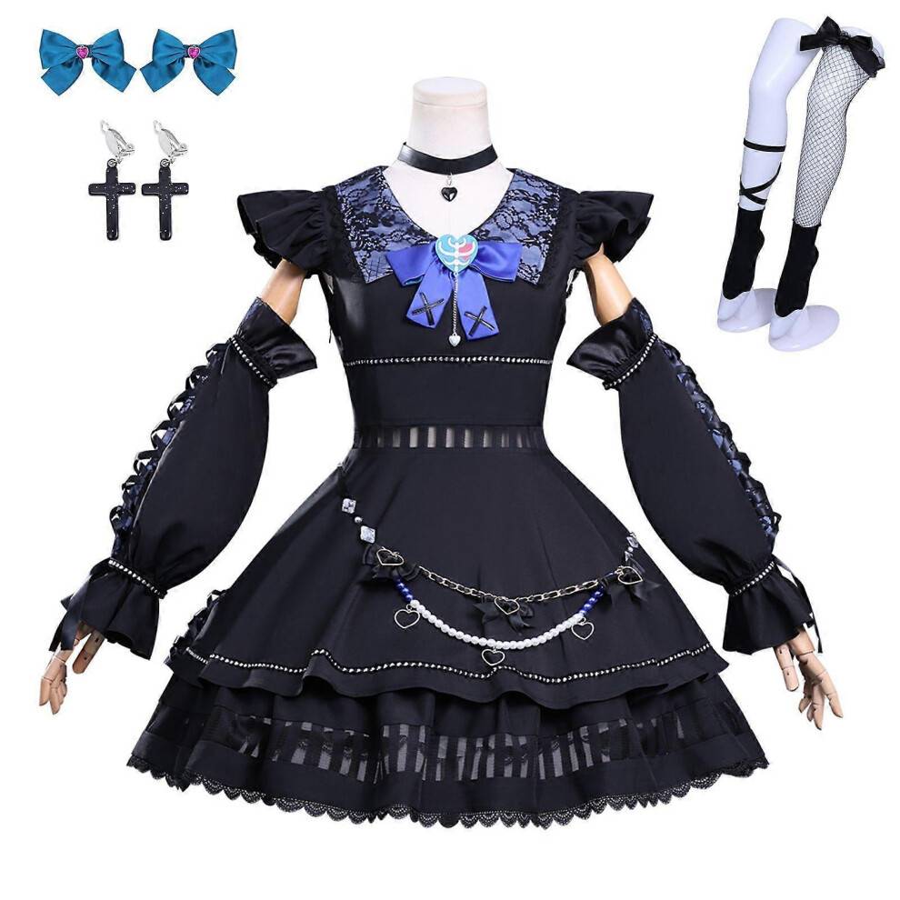 (M) Persona 5The Phantom X Shikano Ichigo Cosplay Costume Party Fancy Dress Set for Womens