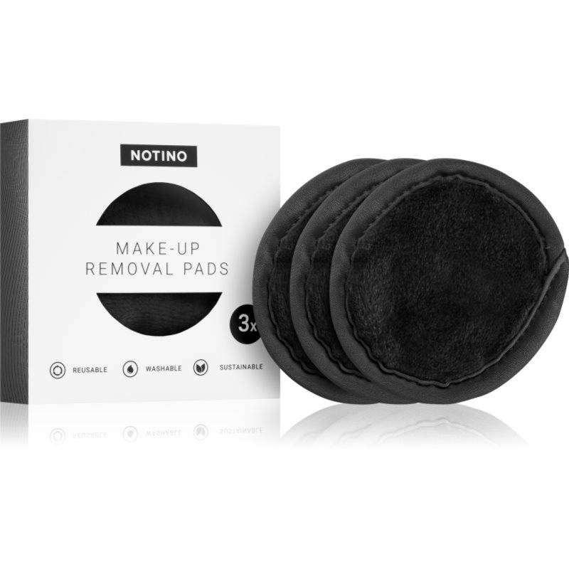 Notino Spa Collection Make-up removal pads makeup-fjernerpuder Skygge Black 3 stk. - 3 stk.
