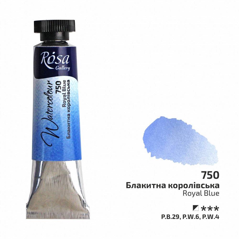 Rosa Gallery akvarellfärg tub 10 ml 750 Royal Blue