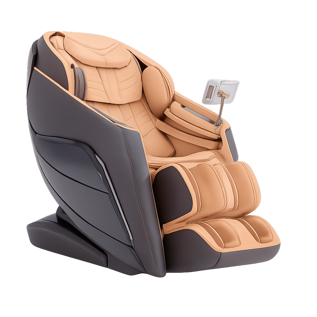 Massagestol Relax Force 4D Brun Premium