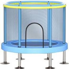 Indoor entertainment children's trampoline high elastic safety and stability manufacturers wholesale