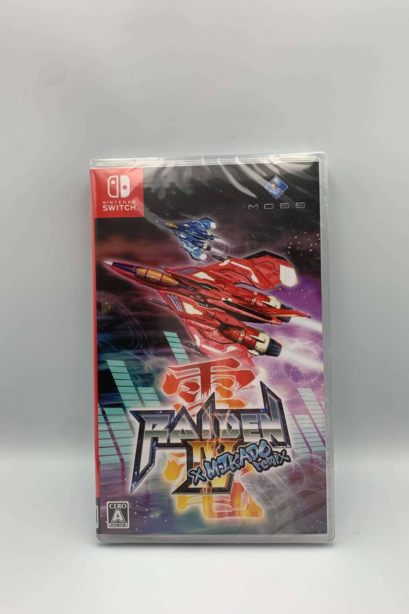 Raiden IV x Mikado Remix(japan)(sealed)(Switch Brugt)