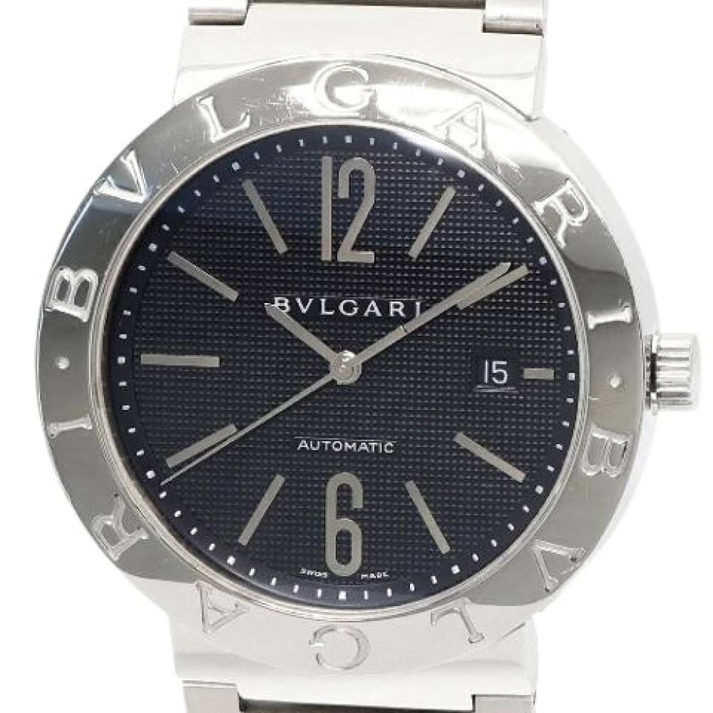 Bvlgari Vintage - Pre-owned Rostfritt stal klockor Vintage - Herr - ONE Size -