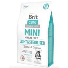 Brit Care Mini - til små racer - Grain Free Light and Sterilised -  hundefoder Light til steriliseret hund, 2 kg