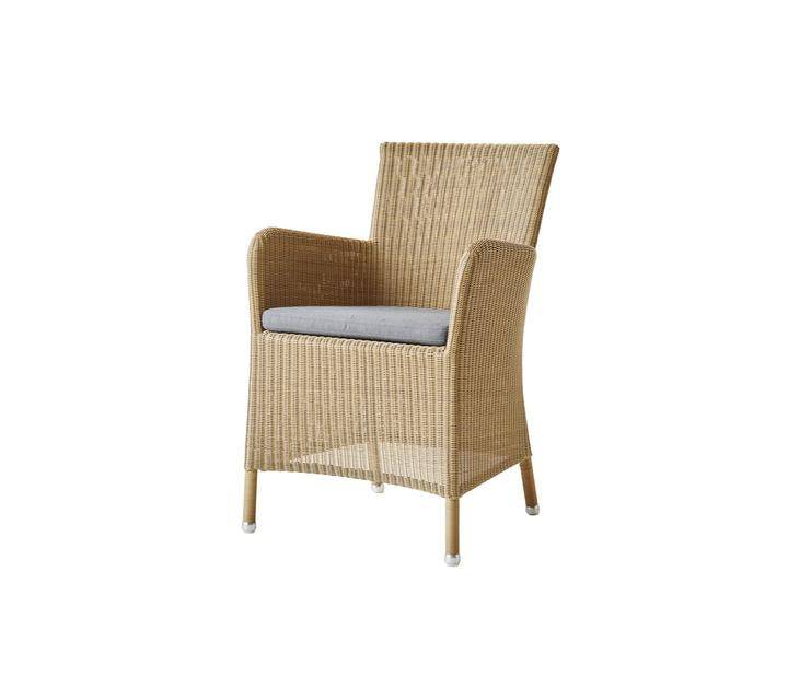 Hampsted stol - Weave, Natural / Cane-line Natté - Black