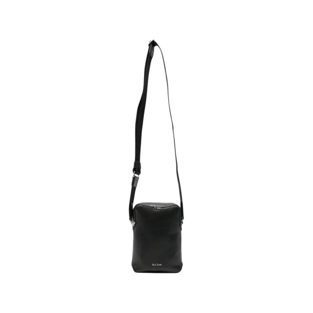 Paul Smith Crossbody Pouch - Tasker - Herre - Sort - ONE SIZE - Uld
