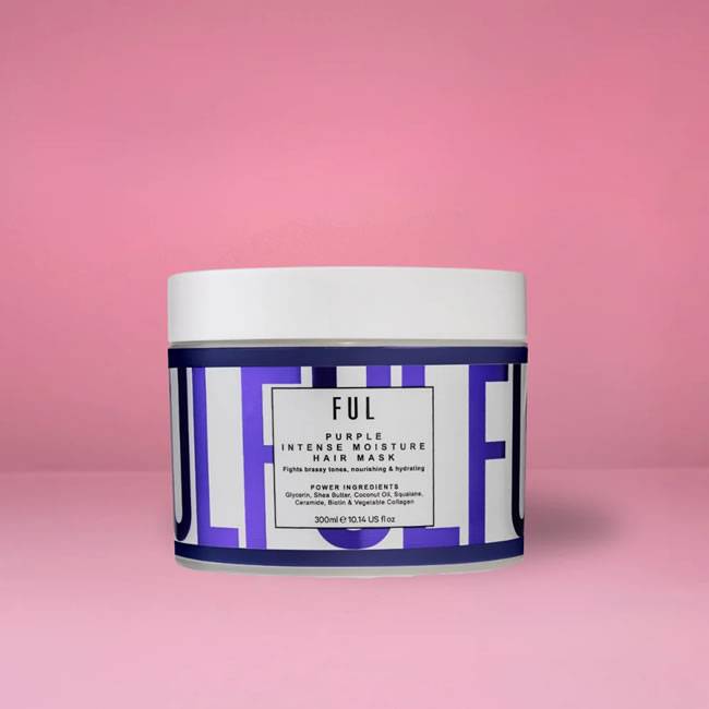 FUL London Purple Intense Moisture Hair Mask (300ml)