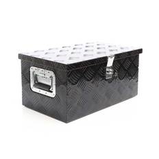 Verktygslåda i Aluminium – 50,8 x 30,5 x 24 cm – Svart