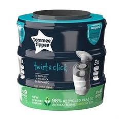 Tommee Tippee Sangenic Twist & Click Refill - Kompatibla Kassetter (3 st.)