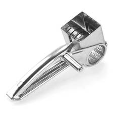 Vegetabels Rivejern Ost Rivejern Rivejern Rustfrit Stål Ost Rivejern Ost Rivejern RotationsSølv (4-delt sæt) Silver