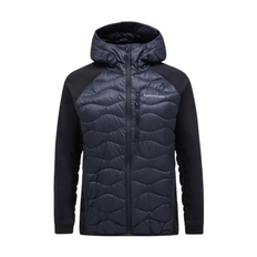 M Helium Down Hybrid Hood - Black - L