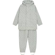 En Fant Rainwear Set, AOP Str 140 - Jadeite Termojakker hos Magasin