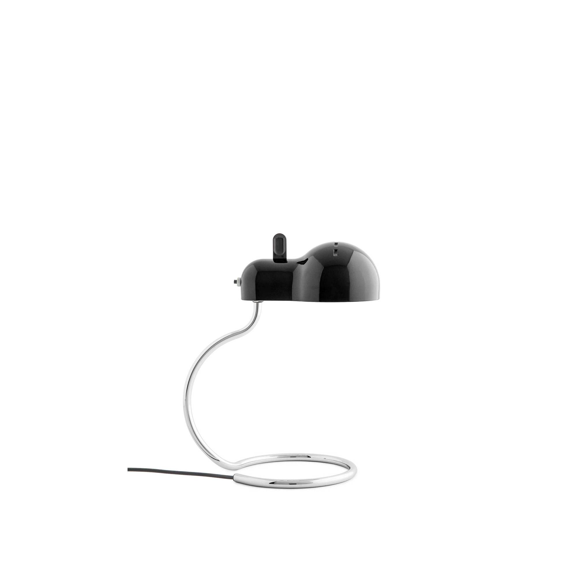 Stilnovo - Minitopo Table Lamp, Black/Chrome - Bordslampor - Joe Colombo - Svart