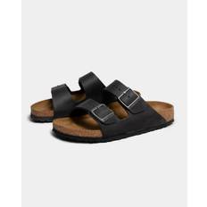 Birkenstock Arizona NU Oiled Leather Womens Sandals Colour: Black, Size: UK4.5 EU37 US6/6.5 Narrow