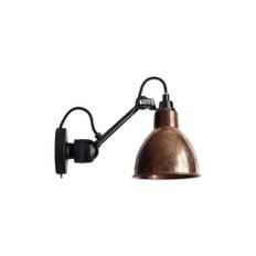 DCWéditions - Lampe Gras No304 SW - Round, Svart bas, Rå koppar - Sengelamper - Bernard-Albin Gras - Kobber
