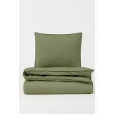 DAWN dynebetræk percale olive 140x220cm