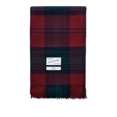 Magniberg - Queen Blanket - Royal Red Wine Tartan - Plädar och filtar - Mönstrad