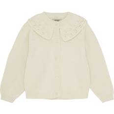 Huttelihut Cardigan Knit Stl. 116 unisex - Toppar Från Magasin - Antique White (116)