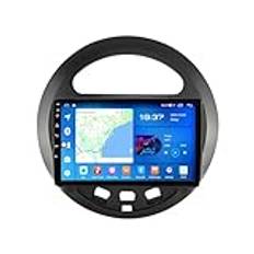 Android 11 Double Din bilstereo huvudenhet för Geely Panda 2009-2016 9 tums pekskärm Bluetooth bilstereo med USB-stöd Spegellänk/SWC backkamera(A300S 4G+WIFI 8-Core 3G 32G)