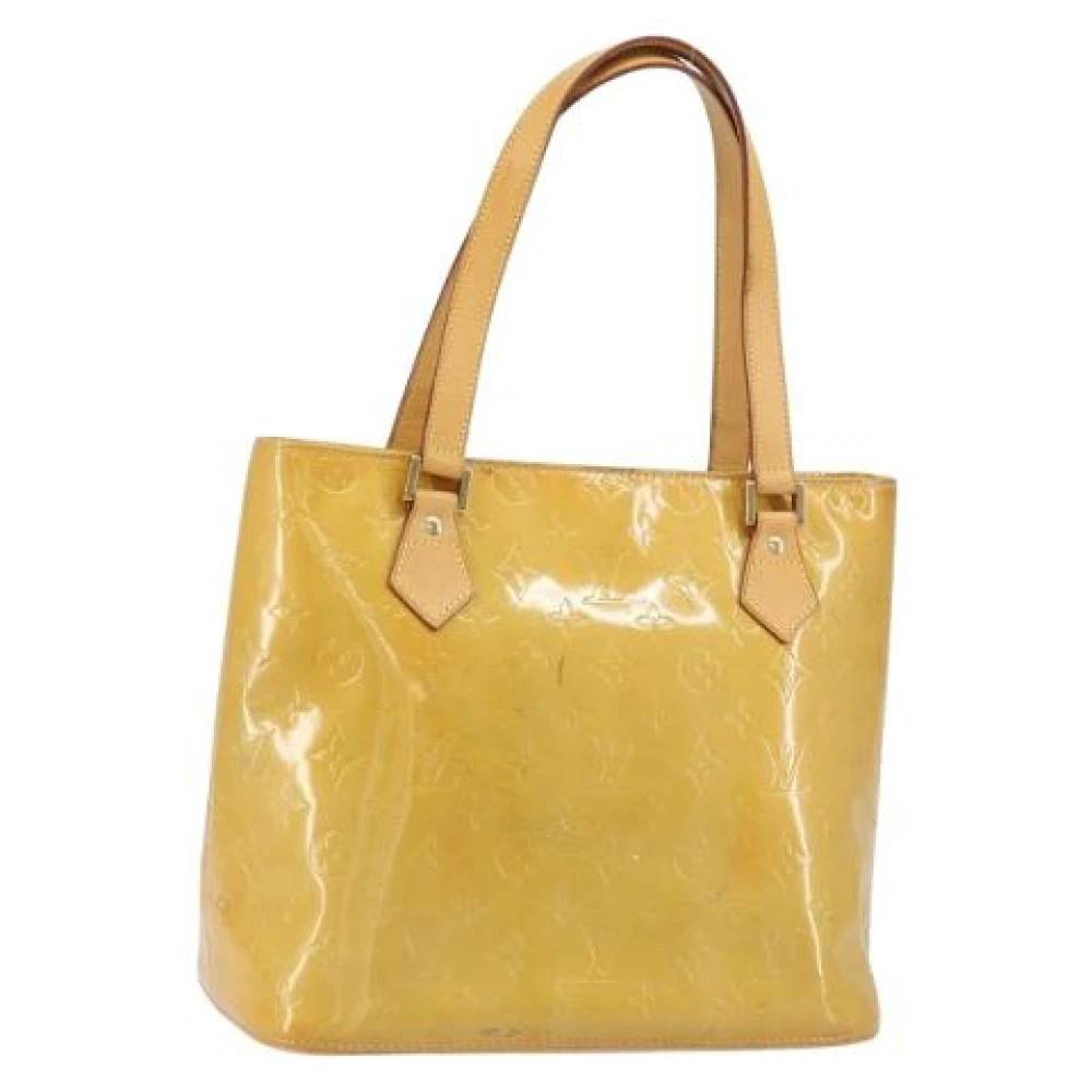 Louis Vuitton Vintage Pre-owned Læder Tote Taske - Vintage - Dame - Beige - ONE SIZE - Læder