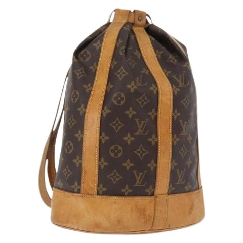 Louis Vuitton Vintage Pre-owned Skuldertaske - Vintage - Dame - Brun - ONE SIZE - Uld