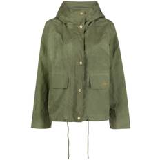 Barbour - Nith vattentät jacka med huva - dam - polyester/bomull/bomull - 12 - Grön