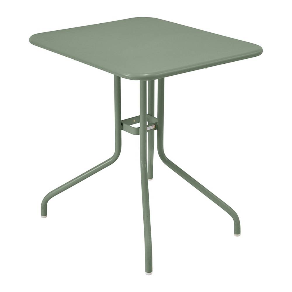 Fermob - Pétale Table 60x70 cm Cactus 82 - Matbord utomhus - Philippe Mathieu - Grön - Metall