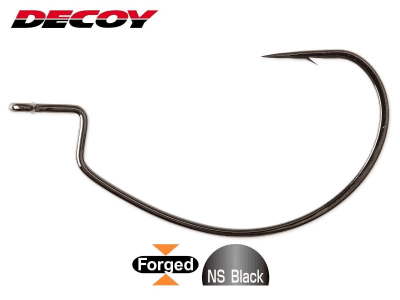 Decoy Kg Wide Gap Offset Hook Worm 25 (Storlek: 1/0)