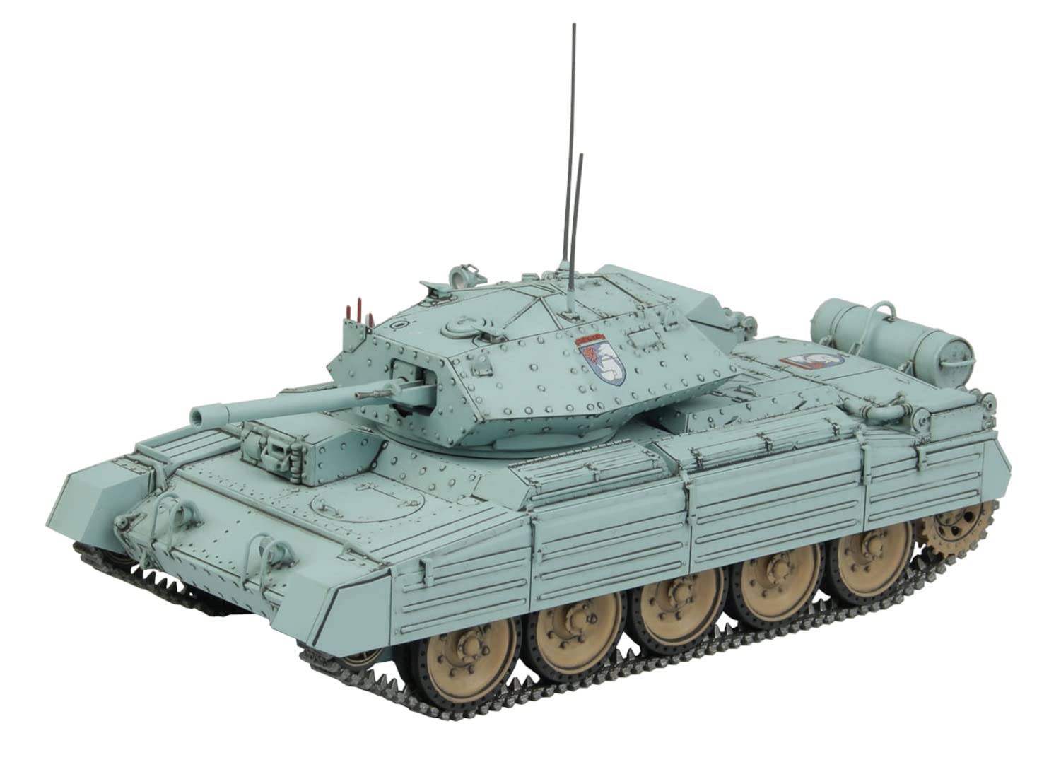 PLATZ Girls Panzer Final Chapter Kryssartillerikanon Crusader Gloriana Girls Academy Skala Plastmodell Färgformad & Mk.VI Mk.III St. 1/35 GP-75