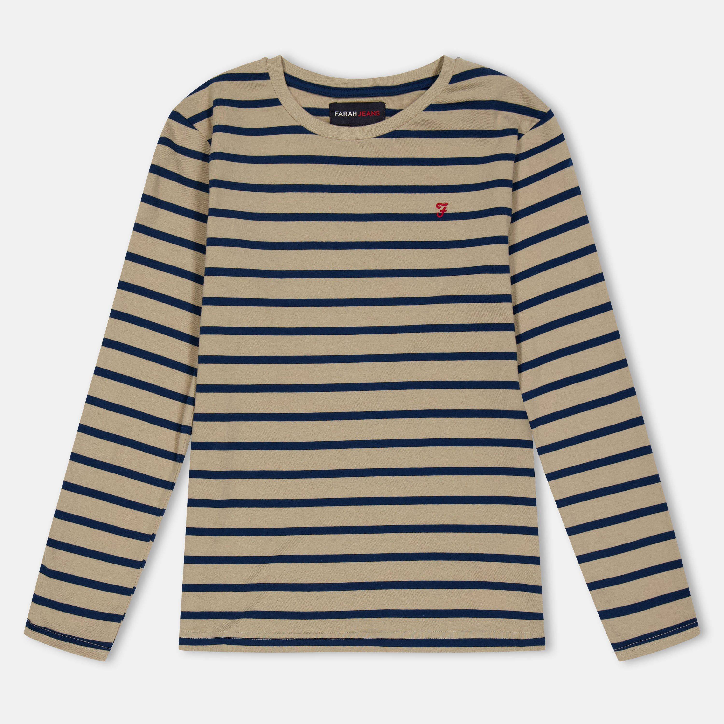 Farah Unisex Kids' Alport T Long Sleeve T-Shirt