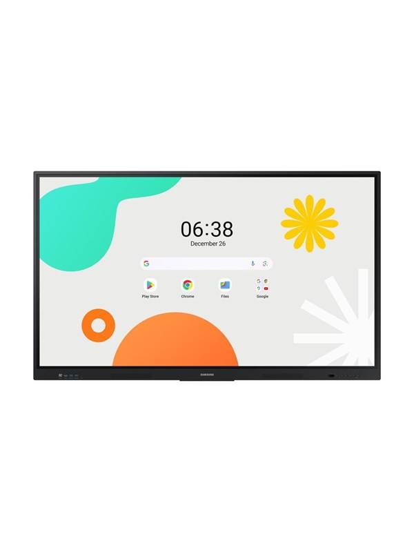 Samsung WA75F - 75" Interactive Display - 4K - IPS - 40-point Touch - 12/7 - Android - 400 Nit