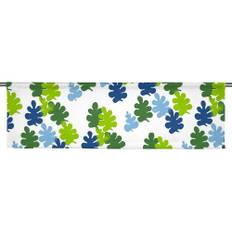 Borås Cotton Happy Leaves Grön Slät gardinkappa