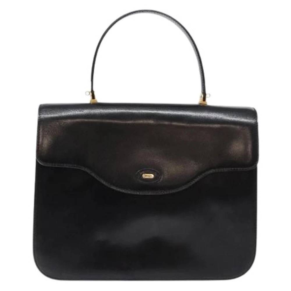 Bally Pre-owned Pre-owned Håndtaske - Vintage - Dame - Sort - ONE SIZE - Læder