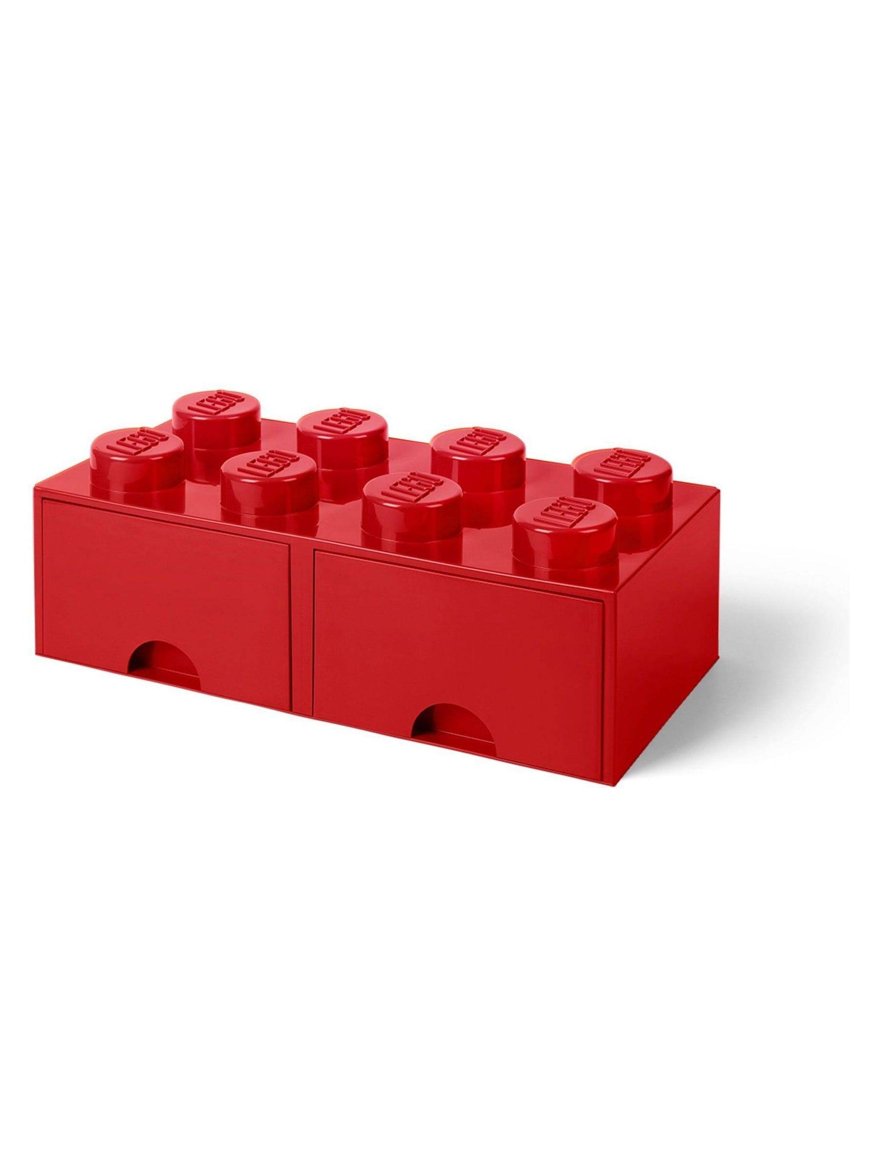 LEGO LEGO Bright Red Drawer 8 Brick Storage