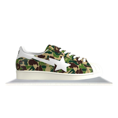 Superstar x Bape Green Camo