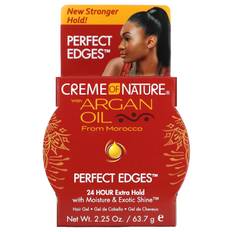 Creme Of Nature, Moroccan Argan Oil, Perfect Edges, Hair Gel, 63.7g (2.25oz)