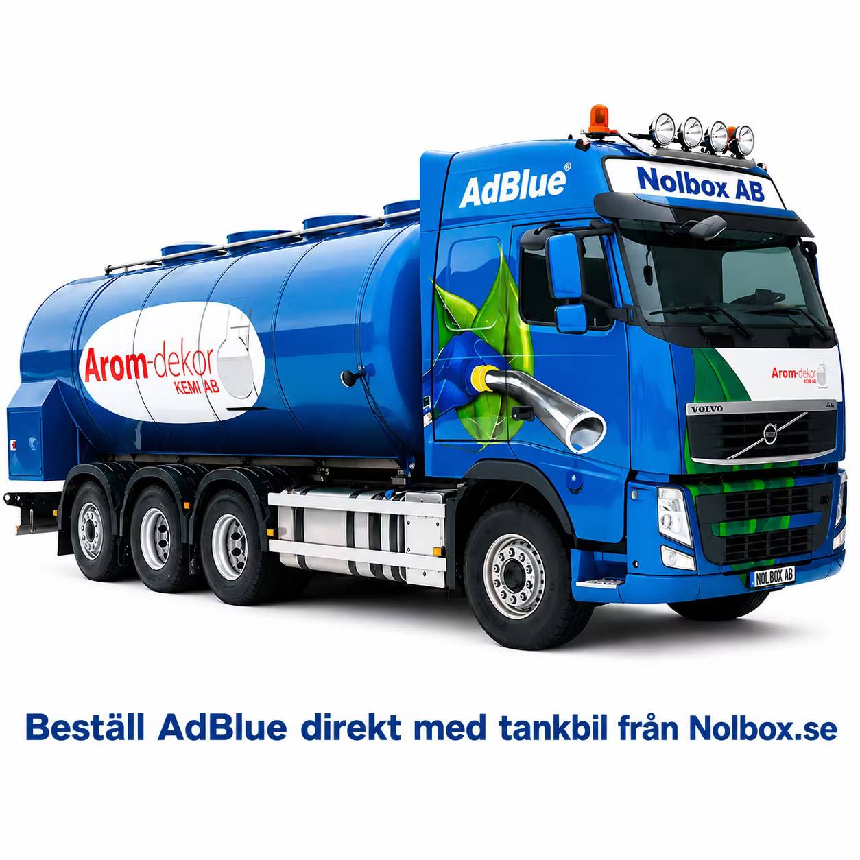 AdBlue bulk tankbil 5000 liter