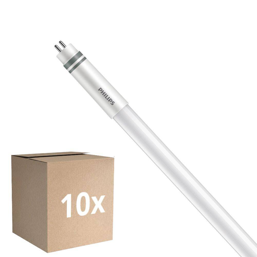 Multipack 10x Philips LED Lysrør T5 CorePro (HF) High Output 26.7W 3900lm - 865 Dagslys | 145cm - Erstatter 49W