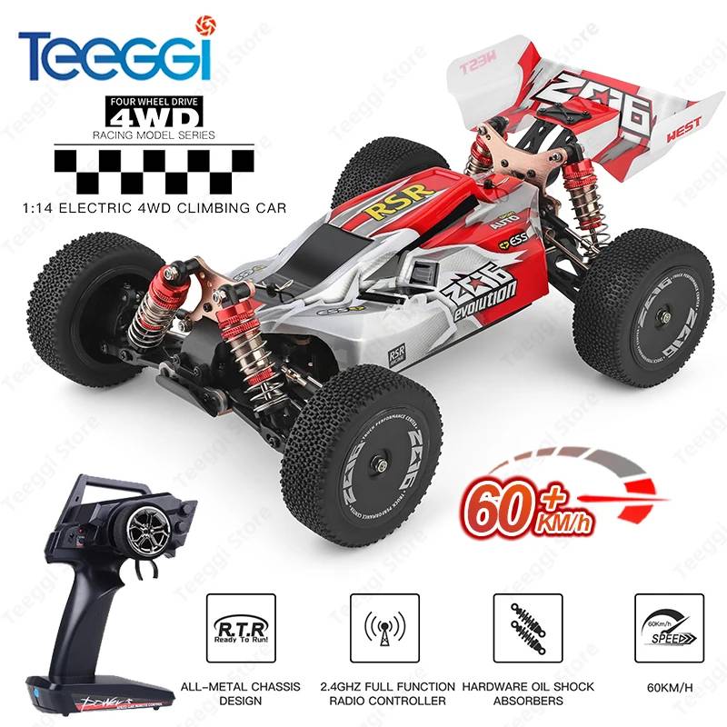 WLtoys 144001 1:14 4WD High Speed Racing Rc Car 12428 1:12 Off-Road RC Car 12402A Remote Control Drift Racing Cars Toys For Kid