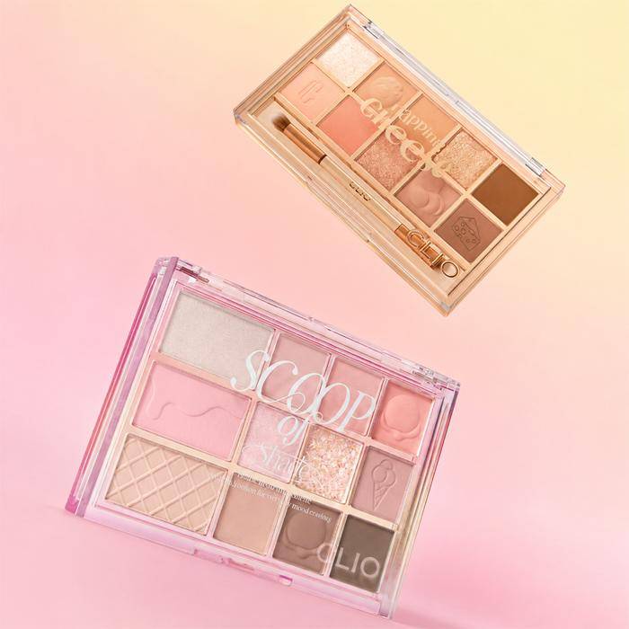 CLIO Pro Ögonpalett | Napping Cheese, Scoop of Shade beige