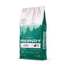 Monster Grain Free Puppy Lamb & Duck, All Puppies - 12 kg