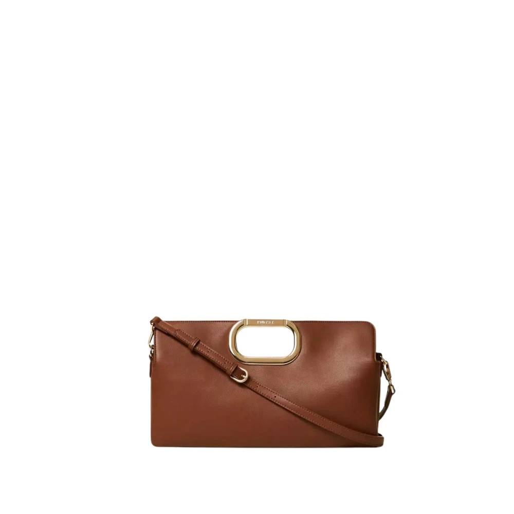 Twinset Lila Clutch - Tasker- Dame - Brun - ONE SIZE - Læder