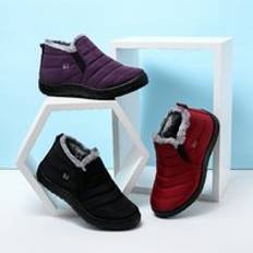 BAIRUILUN Customized Snow Boots For Women Keep Warm Comfy Soft Ankle Boots Winter Boots Men Waterproof