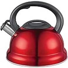 Tea Kettle Whistling Kettle 3L,Stove Top Whistling Tea Kettle Stainless Steel Teakettle Teapot With Heat-resistant Handle,Suitable For Induction Cookers,Gas Stoves,Electric Ceramic Stoves Stove Top W