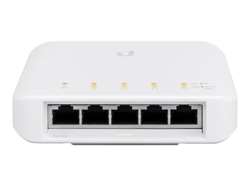 "Ubiquiti UniFi USW-FLEX, Managed, L2, Gigabit Ethernet (10/100/1000), Full duplex, Power over Ethernet (PoE), Wall mountable"