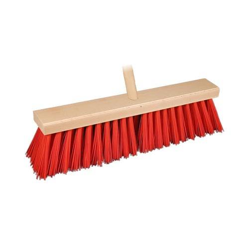Gadekost med skaft, 45 cm bred, PVC børster, FSC certificeret træ