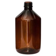 Healthwell PURE PET flaske Brun, 500 ml